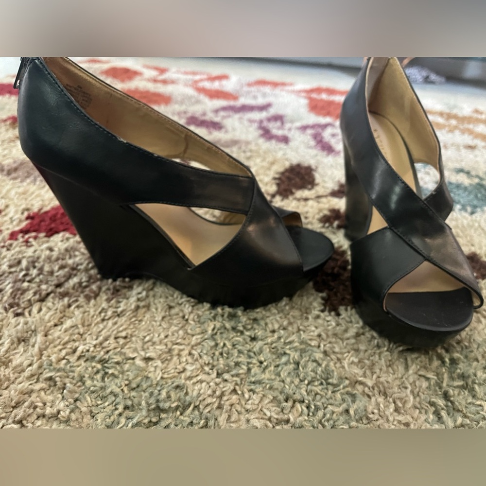Nine West Wedges, "like new" size 8